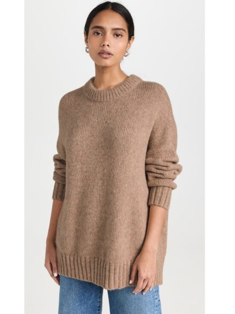 Jenni Kayne Alpaca Cocoon Crewneck Sweater  M